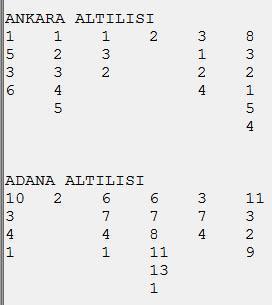 Adanada 4. ayağa dikkat