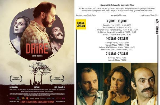 Hayatla düello yapanlar üzerine bir film: Daire