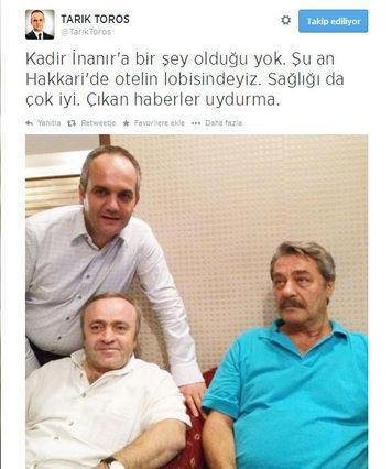 Kadir İnanır hastaneye mi kaldırıldı