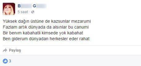 Son mesajı Alsınlar Canımı oldu, saatler sonra intihar etti