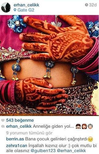 Gülben Ergen hamile mi