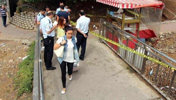 Metrobüs üst geçidinde silahlı saldırı şoku