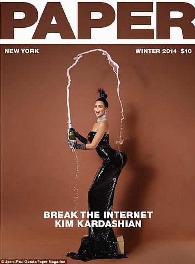 Kim Kardashian artık düz bir kalça istiyor