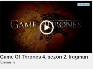 Game of Thrones 4.Sezon 2.bölüm fragmanı izle (Game of Thrones dizi)