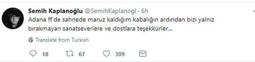Semih Kaplanoğluna Adanada Meltem Cumbul şoku