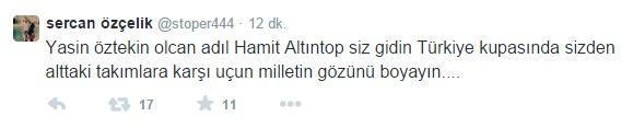 Gençlerbirliği-Galatasaray maçı sonrası ağır tweet