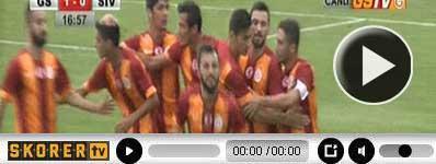 Galatasaray - Sivasspor: 5-0 Sabri şov yaptı...