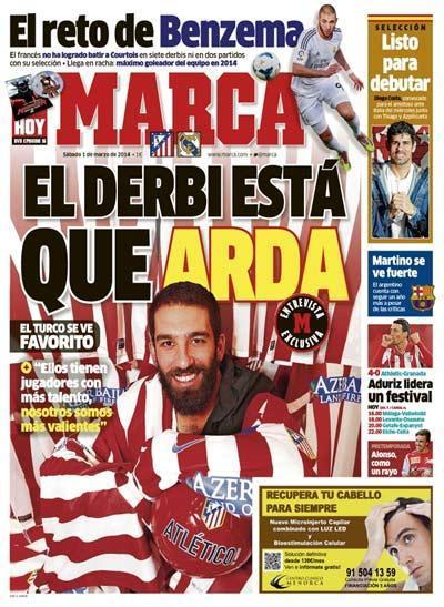 Arda Turan: Derbinin favorisi biziz
