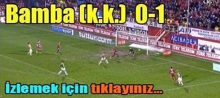 Trabzonda patlayan Bamba
