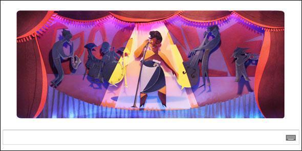 Google Ella Fitzgeraldın Doğumgününü Kutladı