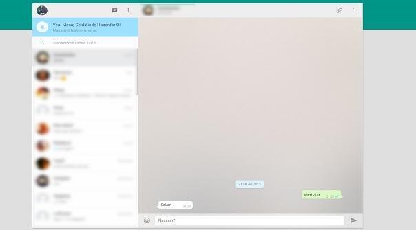 WhatsApp Webi bilgisayarda nasıl kullanabiliriz