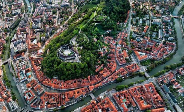 Avrupanın şirin başkenti Ljubljana