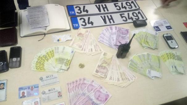 Esnaftan şantaj yoluyla para almaya çalışan sahte MİTçiler tutuklandı