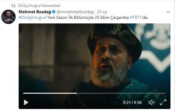 Diriliş Ertuğrul yeni sezon için geri sayım Tarih belli oldu...