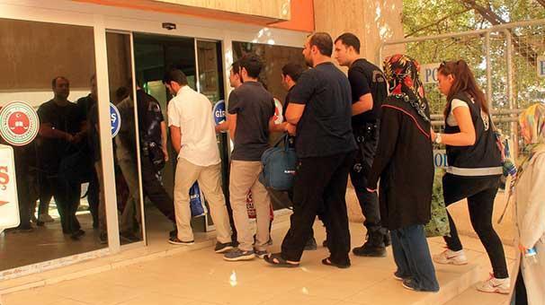 Mardinde FETÖ’nün ‘Ablaları ve abileri’ adliyeye sevk edildi