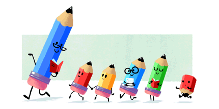 Öğretmenler Günü Doodle oldu Google öğretmenleri yine unutmadı...