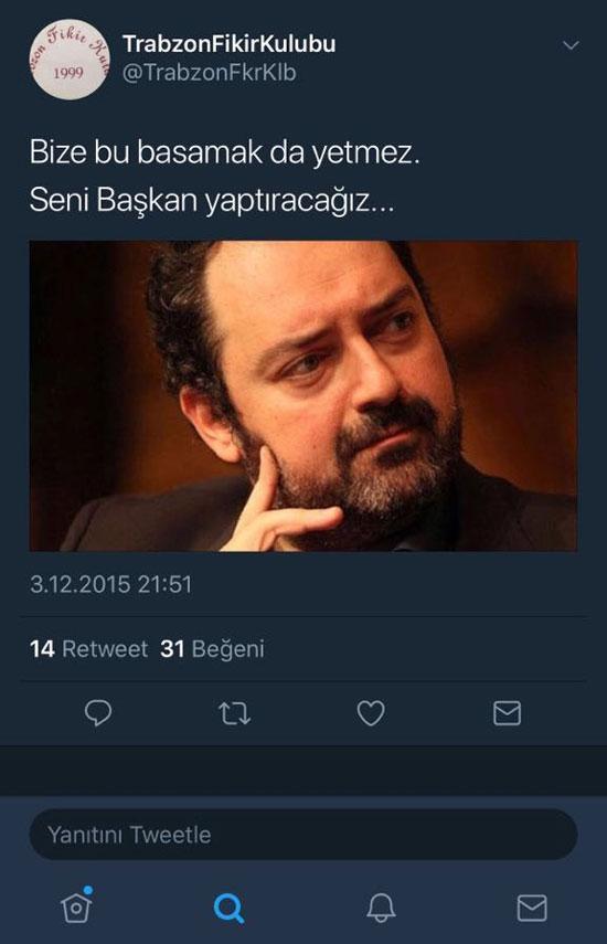 Trabzonspor camiası bu tweeti konuşuyor