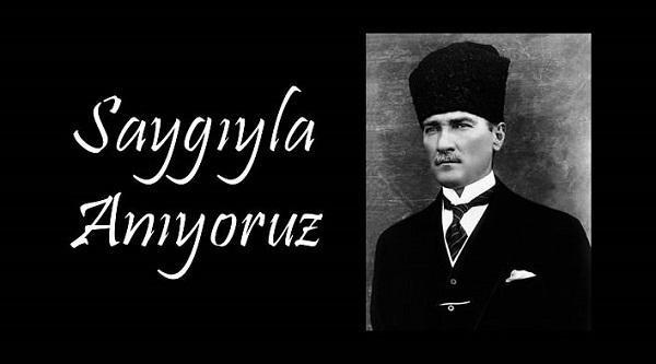 10 Kasım mesajları - 10 Kasım Atatürkü anma günü...