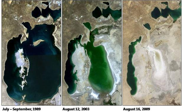Aral Gölü: Artık var olmayan bir derya