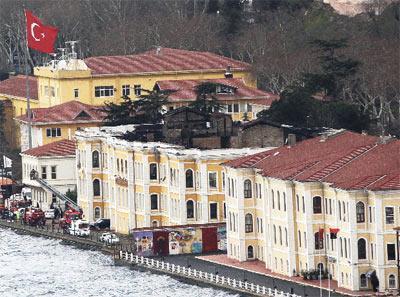 Galatasaray Üniversitesi’nde yangın