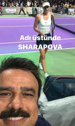Bülent Serttaş: Sharapova’nın maçı karımın hediyesi