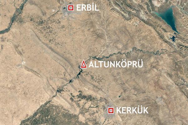 Son dakika... Irak askerleri Kerkükün doğusunda harekete geçti Tanklar Çemçemale ilerliyor