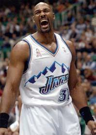 Postacı Karl Malone Los Angeles Lakersta...