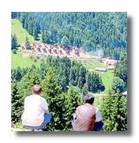 Kartpostal tatil köyü