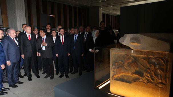 Cumhurbaşkanı Erdoğan Troya Müzesi açılışında konuştu