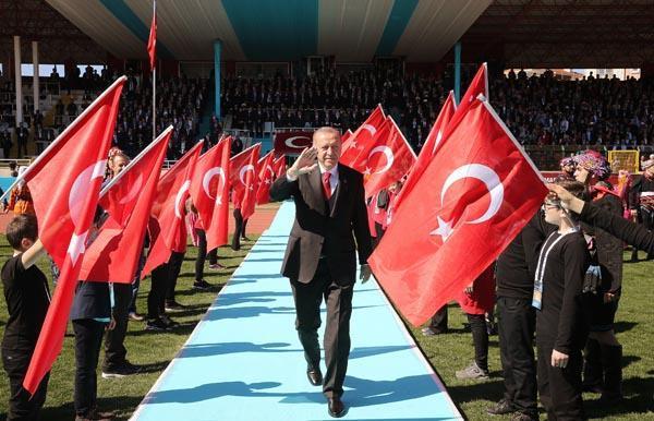 Cumhurbaşkanı Erdoğan Mesajı aldık dedi ve resti çekti: Kıyamete kadar burada olacağız