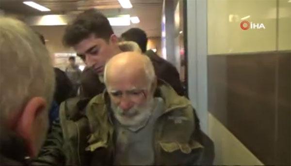 Hikmet Karagöz, Taksimde yürüyen merdivenden düşerek yaralandı