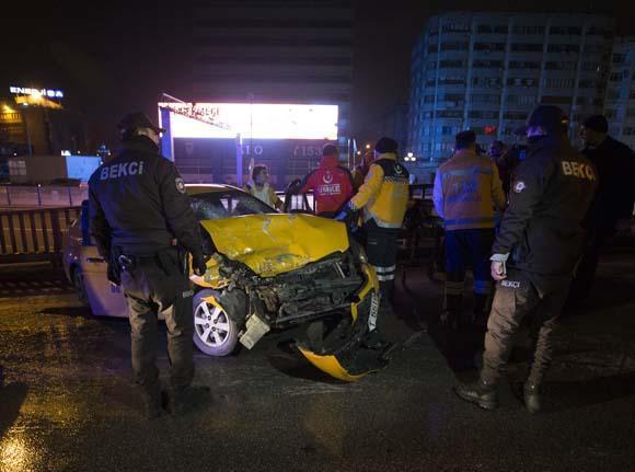 Kazadan sonra yaralılar hastaneye gitmeyi reddetti