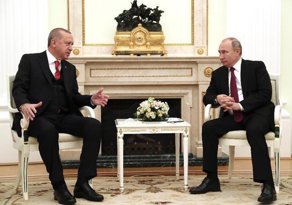 Son dakika... Cumhurbaşkanı Erdoğan - Putin görüşmesi sona erdi