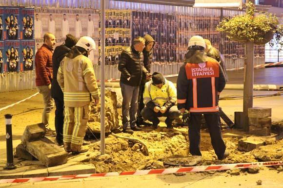 İstanbulda korkutan olay Çalışma sırasında birden...