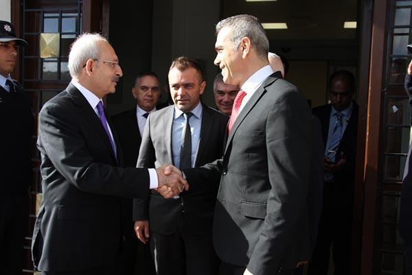 Kılıçdaroğlu, KKTC Cumhurbaşkanı Akıncı ile görüştü