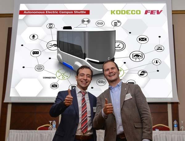 Yerli sürücüsüz elektrikli araç gün yüzüne çıktı
