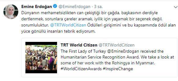 TRT World Citizen Ödülleri sahiplerini buldu
