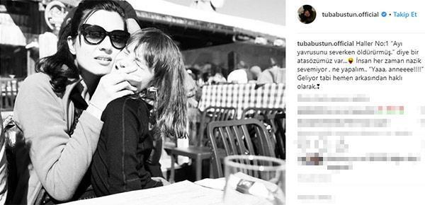 Tuba Büyüküstün: Ayı yavrusunu severken öldürürmüş...