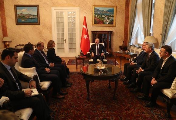 Çavuşoğlu Hırvatistan Dışişleri Bakanı Buric ile görüştü