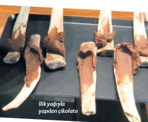 Tendon cipsi, ilik çikolatası