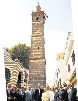 Dört Ayaklı Minare törenle açıldı