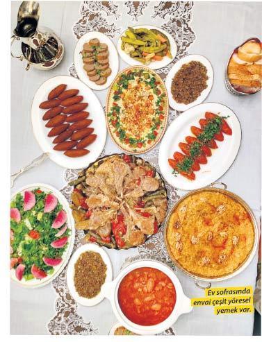 Anadolu’da en güzel yemek evlerde yenir