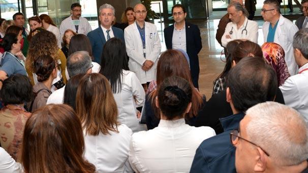 Hasta yakını doktoru darp etti