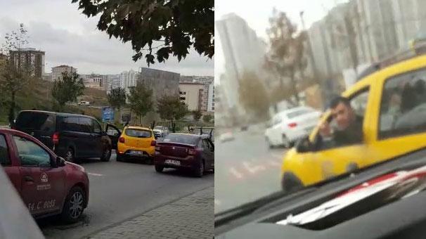 İstanbulda UBERci taksici taciz kamerada