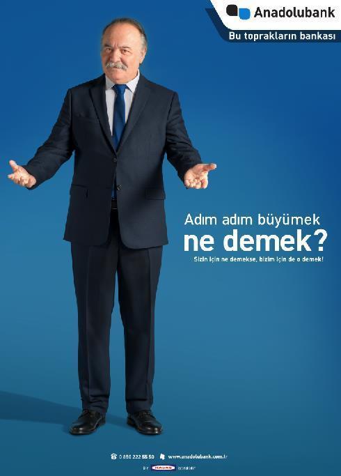 Anadolubankın reklam kampanyası yayında