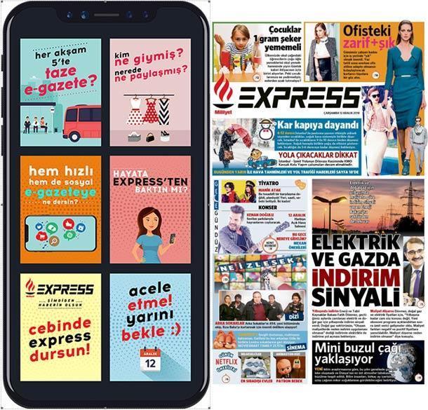 Yeni nesil E-Gazete: Milliyet Express