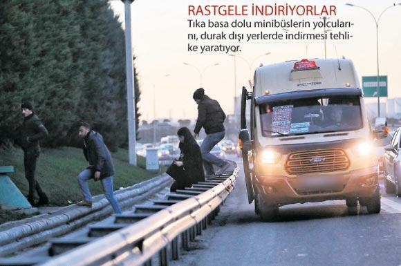 İstanbulda pes dedirten görüntü