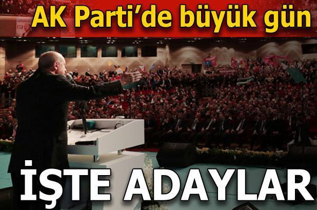 Son dakika... Cumhurbaşkanı Erdoğan AK Partinin başkan adaylarını açıkladı