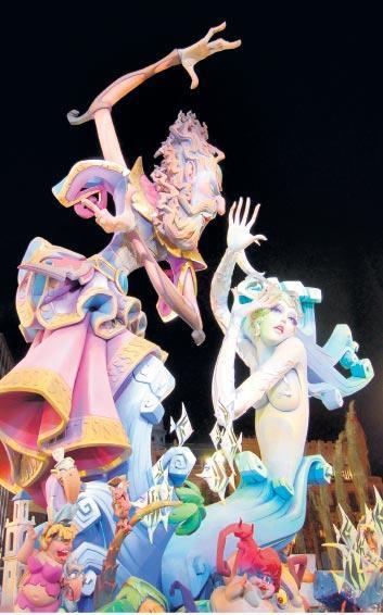 Las Fallas’la kış bahara çıkar
