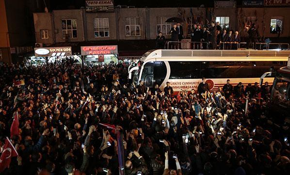 Cumhurbaşkanı Erdoğan: Kendi içinizde bölünmeyeceksiniz